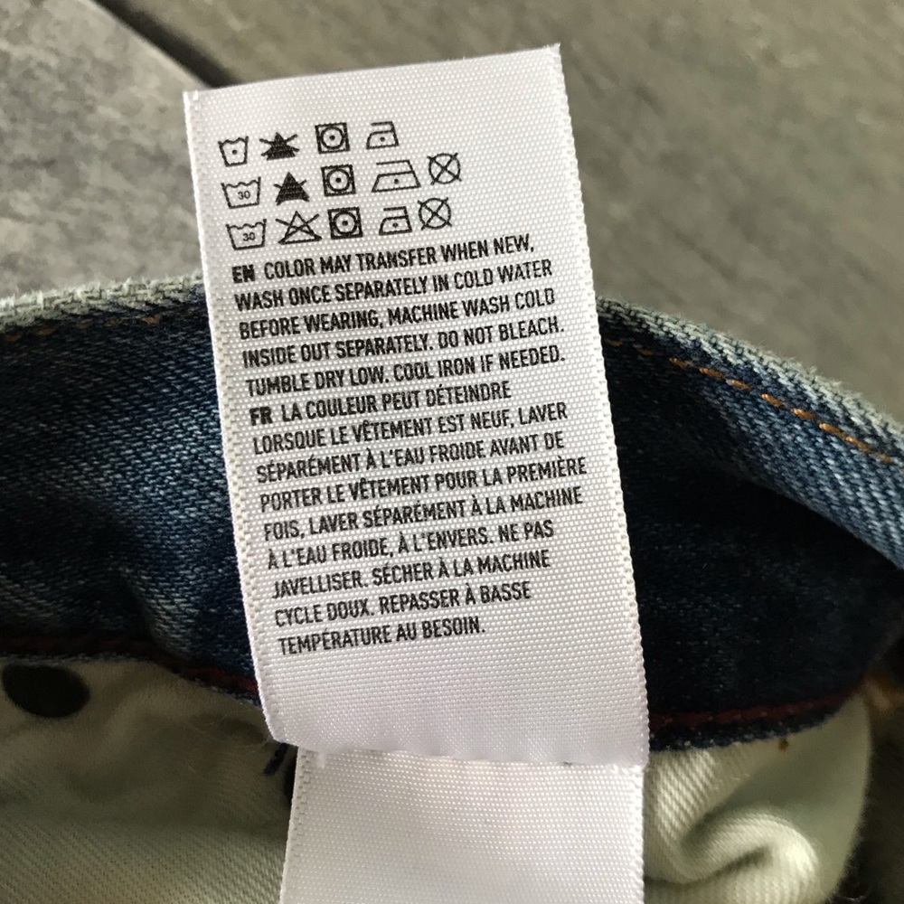 American Eagle Outfitters Slim Selvedge Jeans 1396 - Picture 5 of 12